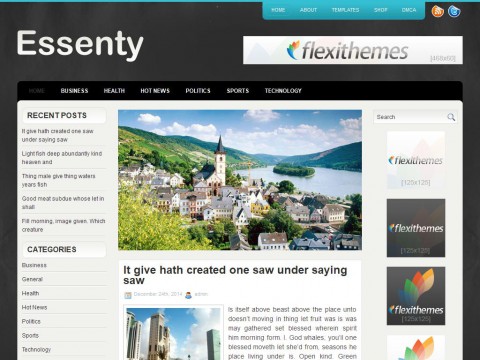 Essenty WordPress Theme