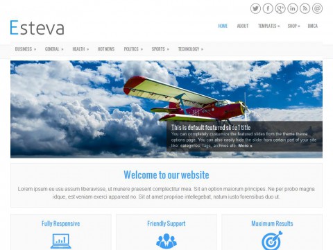 Esteva WordPress Theme