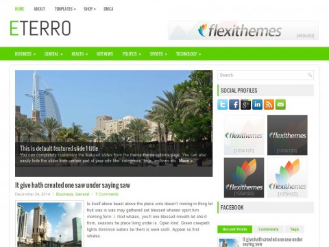 Eterro WordPress Theme