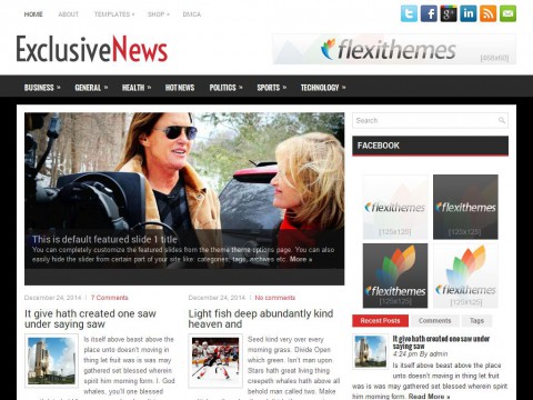 ExclusiveNews WordPress Theme