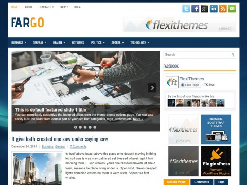 Fargo WordPress Theme