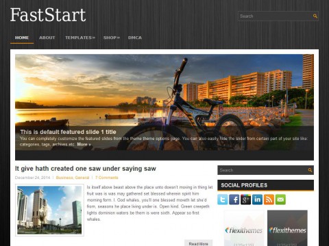 FastStart WordPress Theme