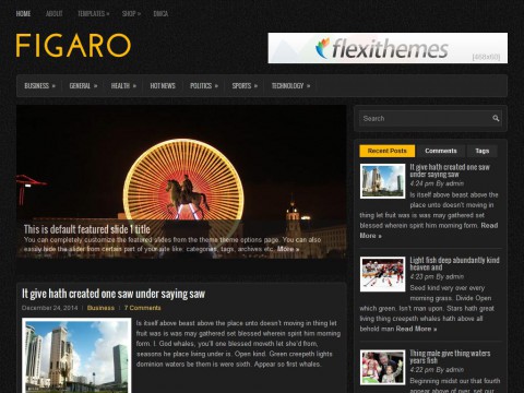 Figaro WordPress Theme