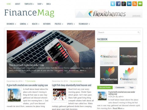 FinanceMag WordPress Theme