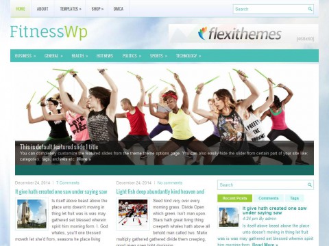FitnessWp WordPress Theme