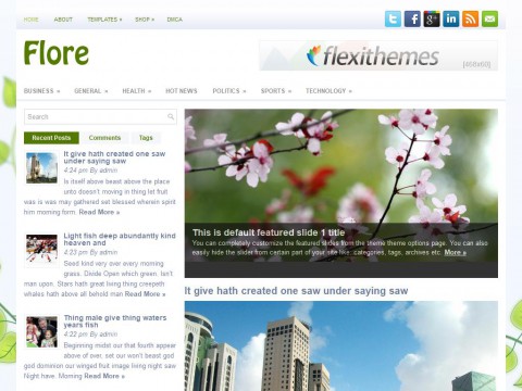 Flore WordPress Theme