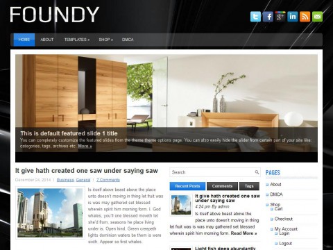 Foundy WordPress Theme