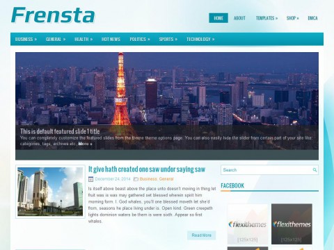 Frensta WordPress Theme