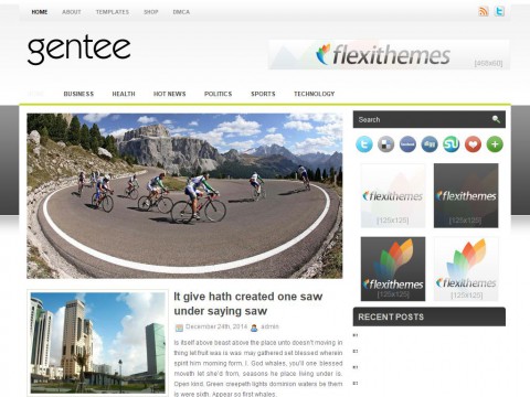 Genteen WordPress Theme