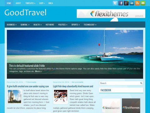 GoodTravel WordPress Theme