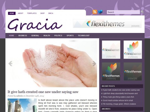 Gracia WordPress Theme