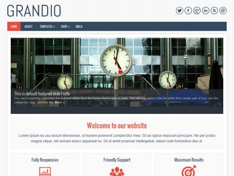 Grandio WordPress Theme