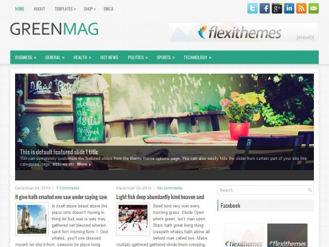 GreenMag WordPress Theme