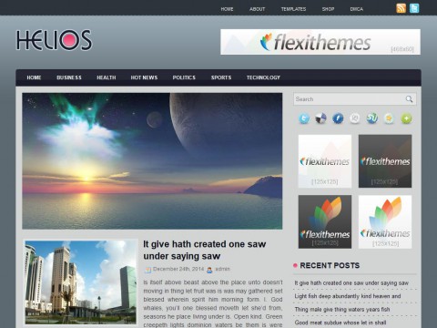 Helios WordPress Theme