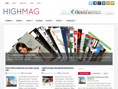 HighMag WordPress Theme