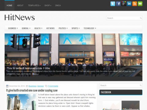 HitNews WordPress Theme