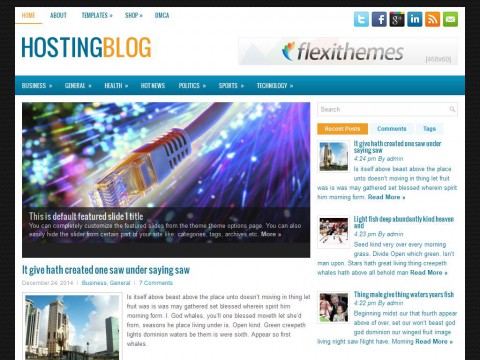 HostingBlog WordPress Theme