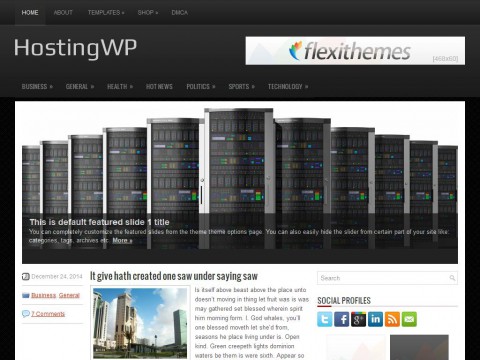 HostingWP WordPress Theme