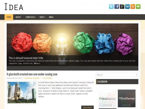 Idea WordPress Theme