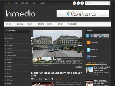 Inmedio WordPress Theme