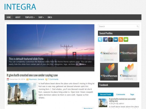 Integra WordPress Theme