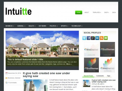 Intuitte WordPress Theme