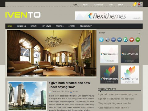 Ivento WordPress Theme