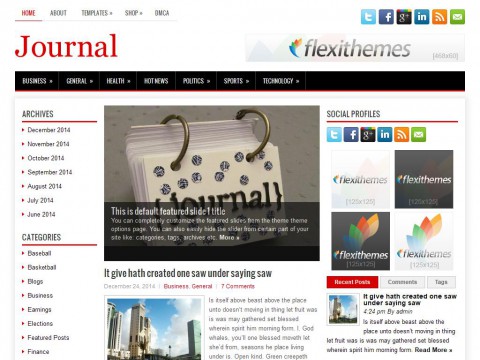 Journal WordPress Theme