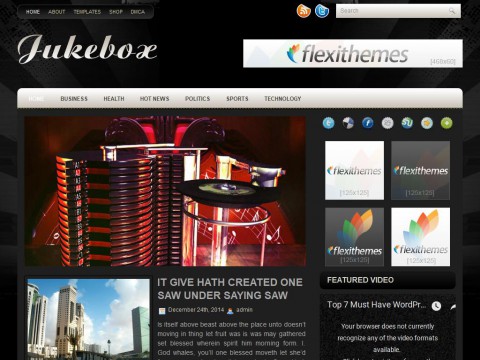 Jukebox WordPress Theme