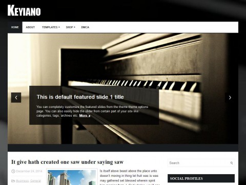 Keyiano WordPress Theme