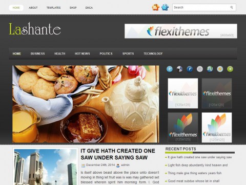 Lashante WordPress Theme