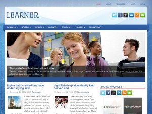 Learner WordPress Theme