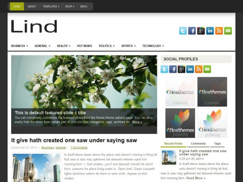 Lind WordPress Theme