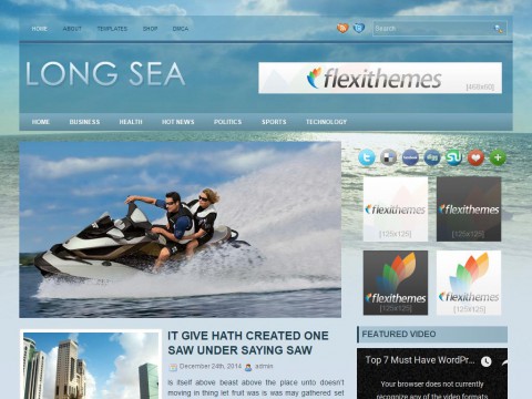 LongSea WordPress Theme