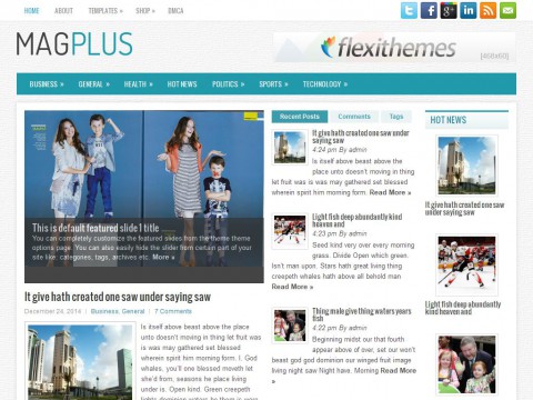 MagPlus WordPress Theme