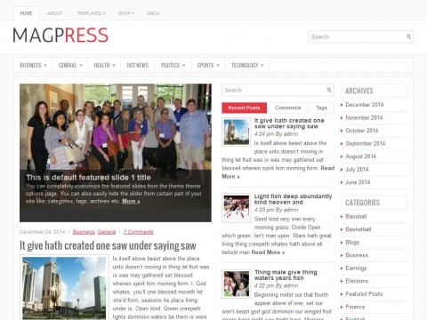 MagPress WordPress Theme