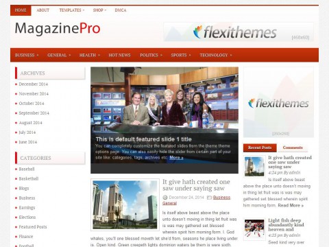 MagazinePro WordPress Theme