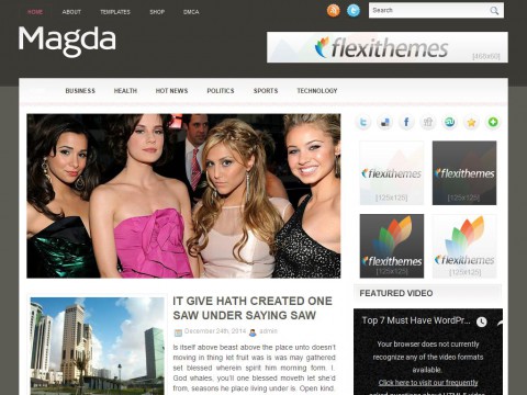 Magda WordPress Theme