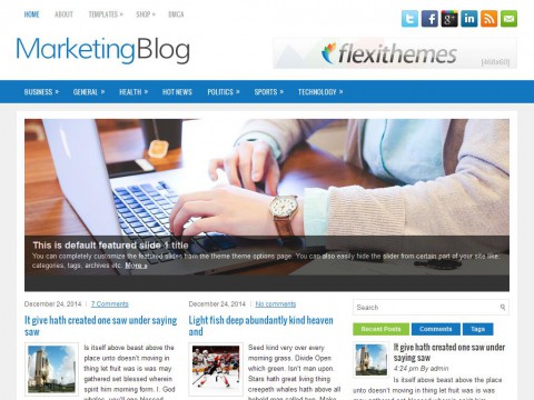 MarketingBlog WordPress Theme