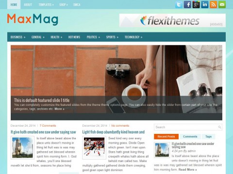 MaxMag WordPress Theme