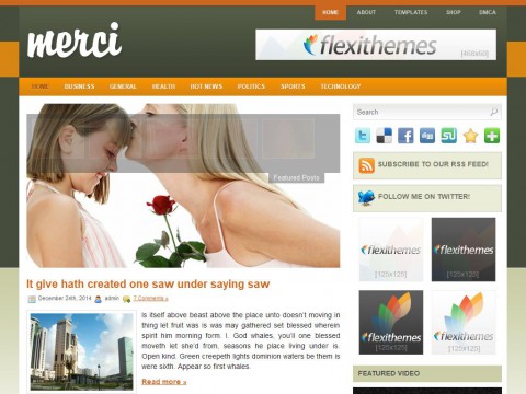 Merci WordPress Theme