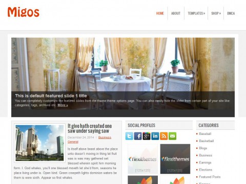 Migos WordPress Theme