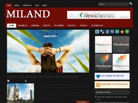 Miland WordPress Theme