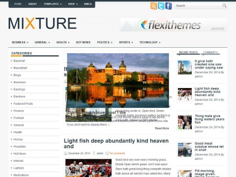Mixture WordPress Theme