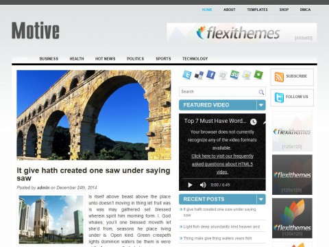 Motive WordPress Theme