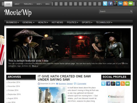 MovieWp WordPress Theme