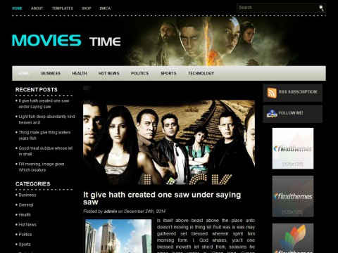 MoviesTime WordPress Theme