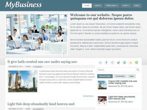 MyBusiness WordPress Theme