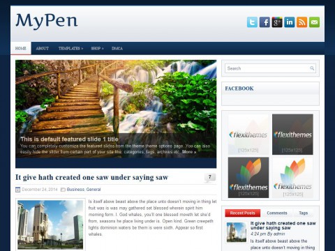 MyPen WordPress Theme