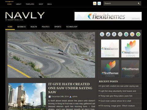 Navly WordPress Theme